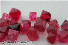 103 pcs  Pink / Red Terminated Spinel  Lot