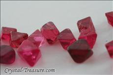 103 pcs  Pink / Red Terminated Spinel  Lot