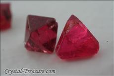 73 pcs  Pink / Red Terminated Spinel Lot