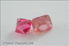 34 pcs Fine Pink / Red Terminated Spinel Lot