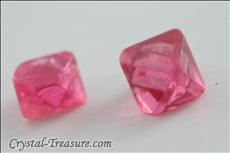 34 pcs Fine Pink / Red Terminated Spinel Lot