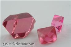 34 pcs Fine Pink / Red Terminated Spinel Lot