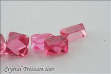 34 pcs Fine Pink / Red Terminated Spinel Lot