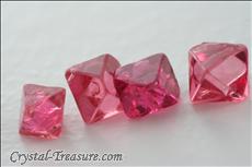 34 pcs Fine Pink / Red Terminated Spinel Lot