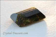 2 Fine Terminated 緑レン石 (Epidote) 結晶 結晶 (Crystals)