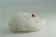 Fine Gemmy Spinel in Calcite