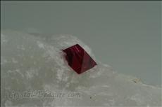 Fine Gemmy Spinel in Calcite