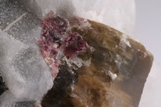 Phlogopite & Spinel on Calcite