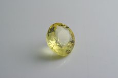 Straw Yellow Danburite oval Cut