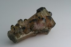 Cluster Tourmaline with Moor's Head