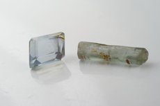 Sillimanite Cut & Crystal