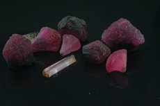 9 Molo Tourmaline Crystals