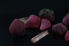 9 Molo Tourmaline Crystals