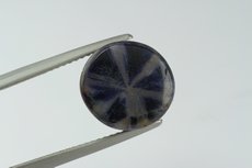 Schöner Trapiche Saphir Cabochon