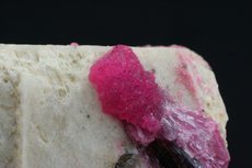 Deep Pink Mushroom Crystal Matrix