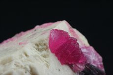 Deep Pink Mushroom Crystal Matrix