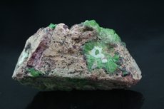 Diopside & Ruby on Spinel