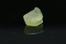 Gelber Chrysoberyll Kristall m. Katzenauge