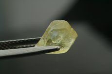 Gelber Chrysoberyll Kristall m. Katzenauge