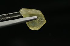 Gelber Chrysoberyll Kristall m. Katzenauge