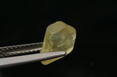 Gelber Chrysoberyll Kristall m. Katzenauge