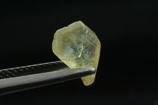 Gelber Chrysoberyll Kristall m. Katzenauge