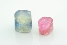 Rubin & Saphir Kristall