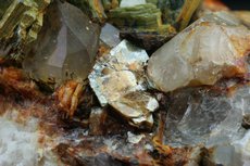 Topaz in Matrix w. Quartz & Mica