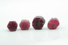 4 Trapiche Rubies