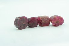 4 Trapiche Rubies