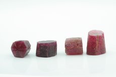 4 Trapiche Rubies