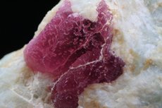 Mushroom Tourmaline in Matrix