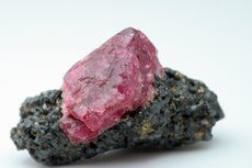 Spinel Crystal on Ilmenite