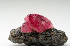 Spinel Crystal on Ilmenite