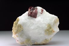 Big Spinel Crystal in Matrix