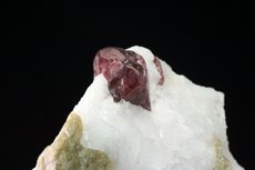 Big Spinel Crystal in Matrix