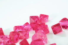 26 pcs. Pink-red glowing Spinel Crystals (Man - Sin mine)