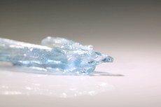 Rare blue Apatite Crystal Myanmar