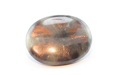 Bronzefarbiger Trapiche Saphir Cabochon