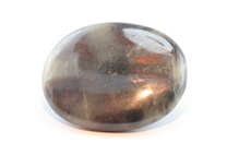 Bronzefarbiger Trapiche Saphir Cabochon