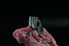 Rare Baddeleyite Crystal on Spinel