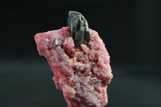 Rare Baddeleyite Crystal on Spinel