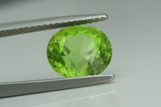 Feiner geschliffener Peridot