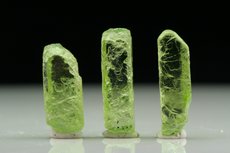 Gemmy Peridot Crystals 