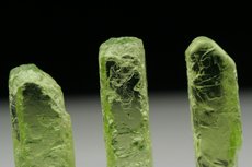 Gemmy Peridot Crystals 