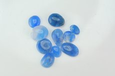 10 Sodalith Cabochons