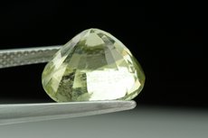 Yellowish green faceted Diopside