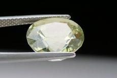 Yellowish green faceted Diopside