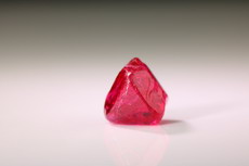 Fine twinned Spinel Crystal after Spinel -law