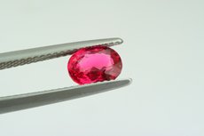 Hot Pinkish-red Spinel faceted